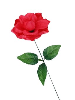 Цветы искусственные «Роза малиновая», h=40 см