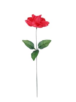 Цветы искусственные «Роза малиновая», h=40 см