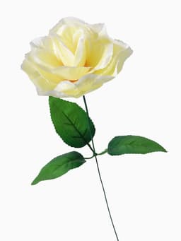 Цветы искусственные «Роза бежевая», h=40 см