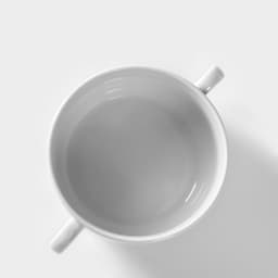 Чашка для бульона Добрушский завод «Уют», 470 мл, d=11.7 см, фарфор, белая