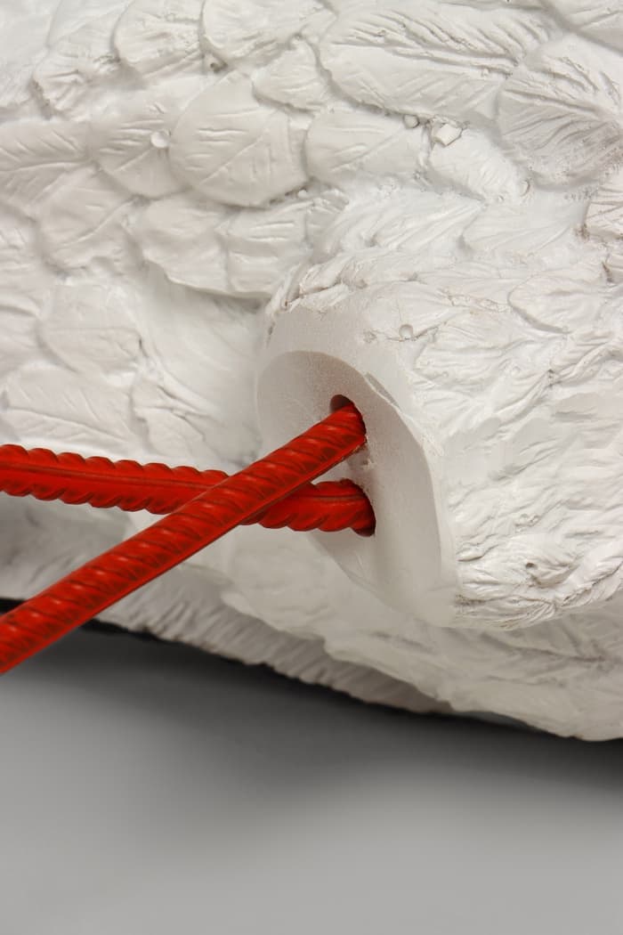 Садовая фигура из полистоуна «Аист», 75×51×17 см