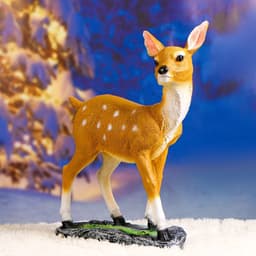 Садовая фигура из полистоуна «Оленёнок», 39×18×53 см