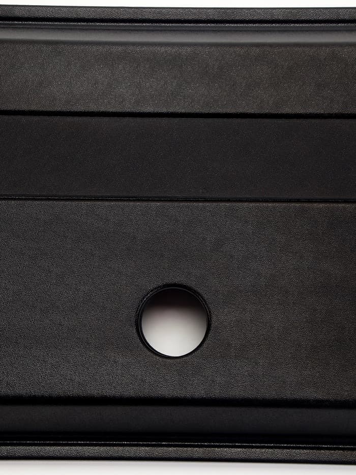 Аквариум «Прямоугольный» с крышкой, 150 л, 93×35×45/51 см, чёрный