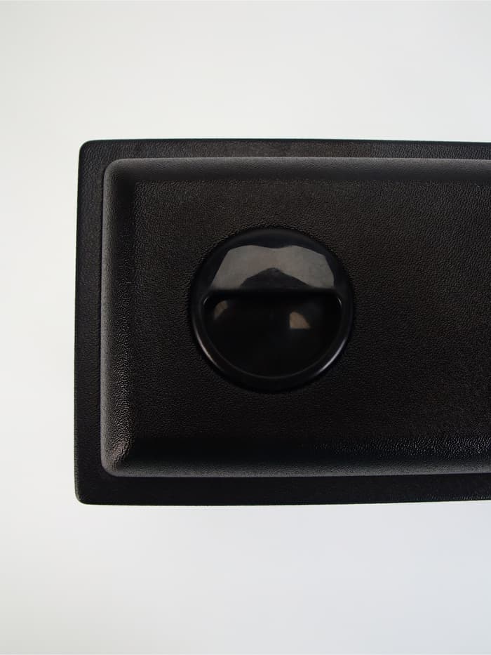 Аквариум «Прямоугольный» с крышкой, 10 л, 32×15×21/26 см, чёрный