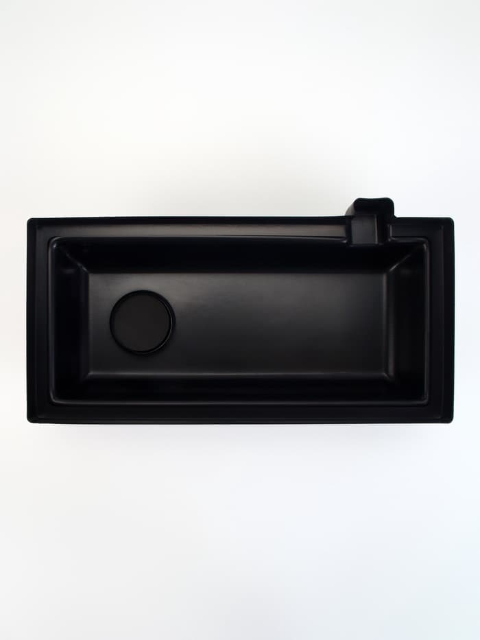 Аквариум «Прямоугольный» с крышкой, 10 л, 32×15×21/26 см, чёрный