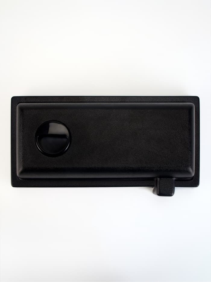 Аквариум «Прямоугольный» с крышкой, 5 л, 25×13×15.5/18 см, чёрный