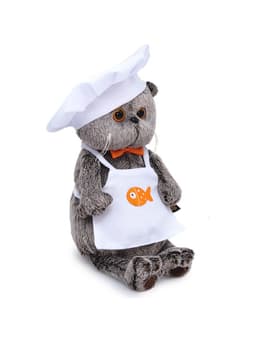 Мягкая игрушка «Басик шеф-повар», 19 см