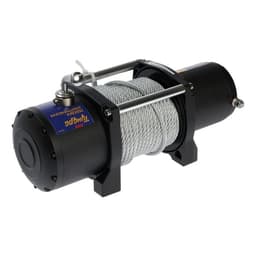 Лебедка электрическая ТУНДРА, 12V, 6000 lb (2.7 т), 3 л.с., до 8.5 м/мин, 7.2 мм × 24 м