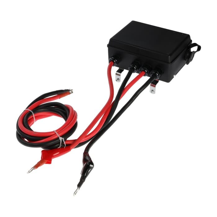 Лебедка электрическая ТУНДРА, 12V, 6000 lb (2.7 т), 3 л.с., до 8.5 м/мин, 7.2 мм × 24 м