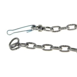 Цепь для привязи собак, 3 м, калибр 6×27 мм, черная