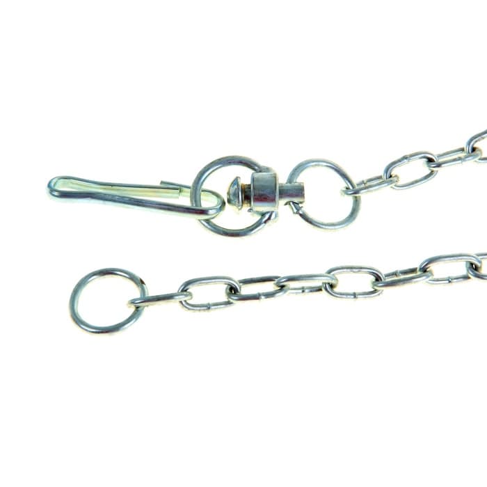 Цепь для привязи собак, 3 м, калибр 3×16 мм, белая