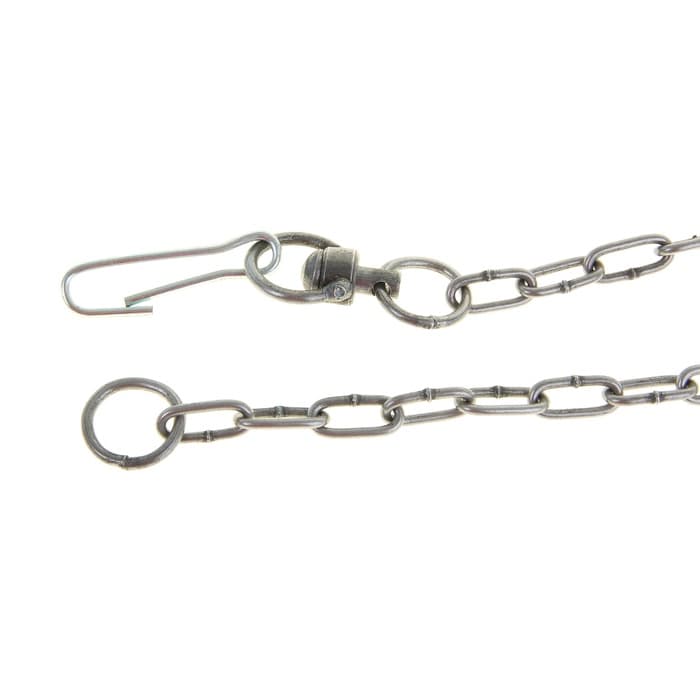 Цепь для привязи собак, 3 м, калибр 3×21 мм, черная