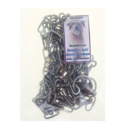 Цепь для привязи собак, 3 м, калибр 3×21 мм, черная