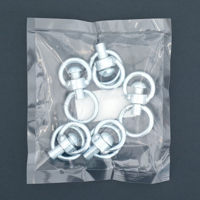 Вертлюг с кольцом, средний (длина-7.5 см, ширина-3.5 см)