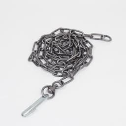 Цепь для привязи собак, 3 м, калибр 6×42 мм, черная