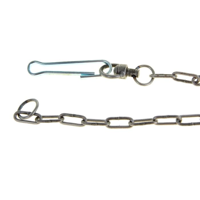 Цепь для привязи собак, 3 м, калибр 3.5×26 мм, черная