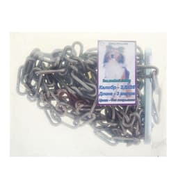 Цепь для привязи собак, 3 м, калибр 3.5×26 мм, черная