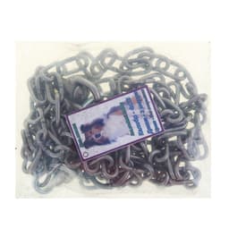 Цепь для привязи собак, 3 м, калибр 4×22 мм, черная