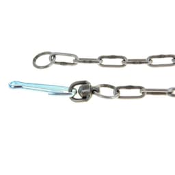 Цепь для привязи собак, 3 м, калибр 5×36 мм, черная