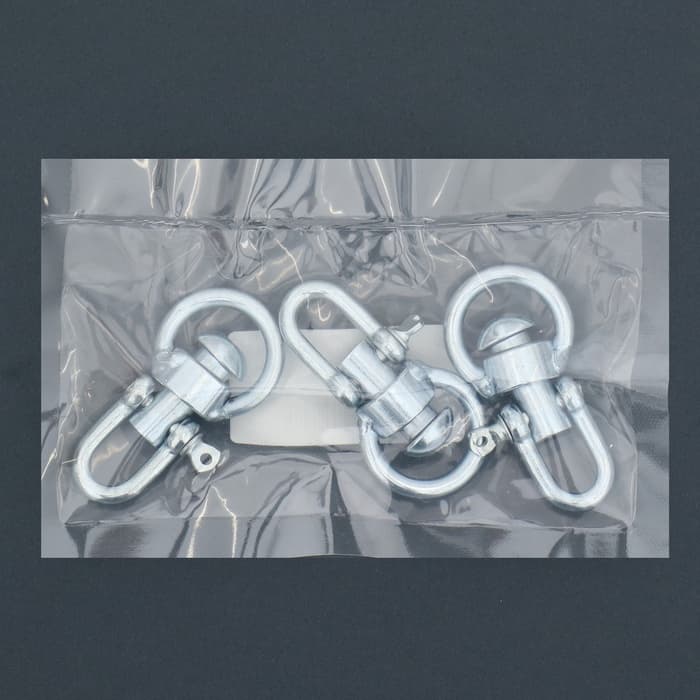 Вертлюг со скобой, средний (длина-7.5 см, ширина-3.5 см)