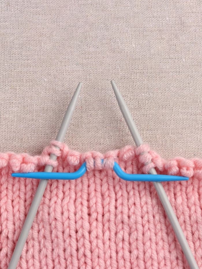 Набор вспомогательных спиц для вязания, d=3/4/5 мм, 3 шт., МИКС