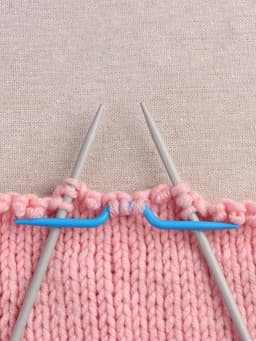 Набор вспомогательных спиц для вязания, d=3/4/5 мм, 3 шт., МИКС