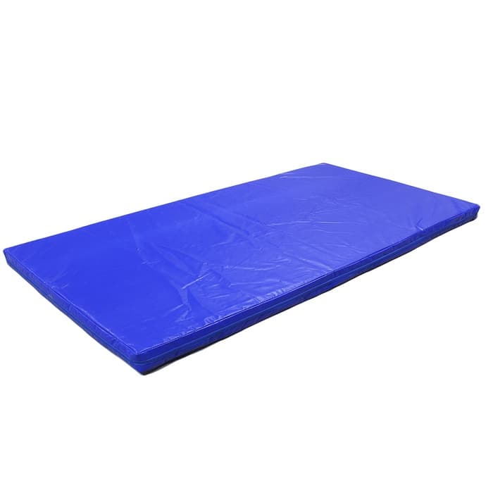 Мат, 200×100×10 см, цвет синий