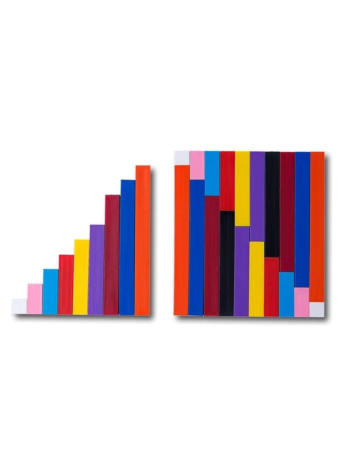 Цветные счётные палочки Кюизенера Корвет