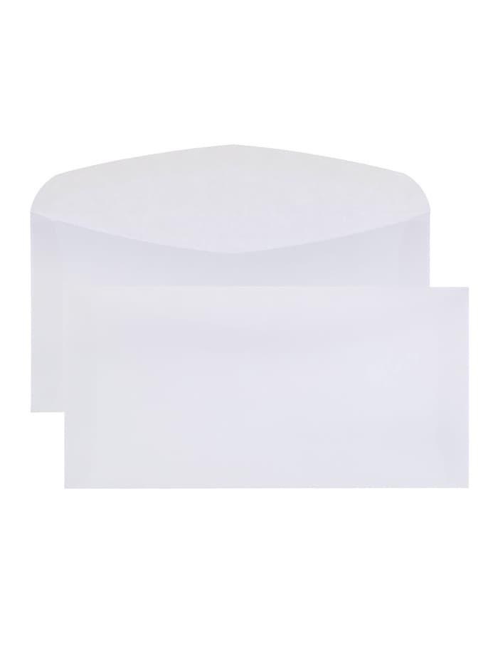 Конверт почтовый Е65 110×220 мм, без подсказа, без окна, клей, клапан-автомат, 80 г/м²