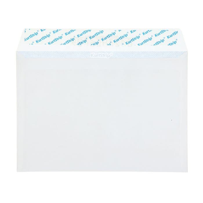 Конверт почтовый С5 162×229 мм, поле «Кому-куда», без окна, отрывная лента, внутренняя запечатка, 80 г/м²