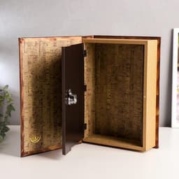 Шкатулка книга - сейф «Тайны», 30×21×7 см