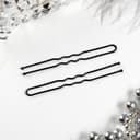 Шпильки для волос «Классика», набор 10 шт., 6 см, чёрные