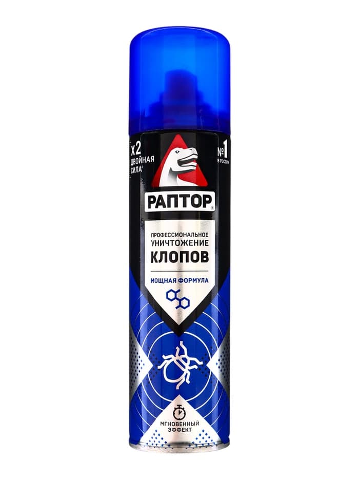 Аэрозоль Репеллент «Раптор», от клопов, спрей, 225 мл