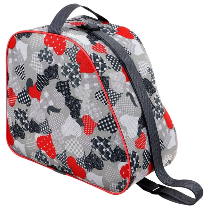 Сумка для коньков и роликов, 31×28 см, цвета МИКС