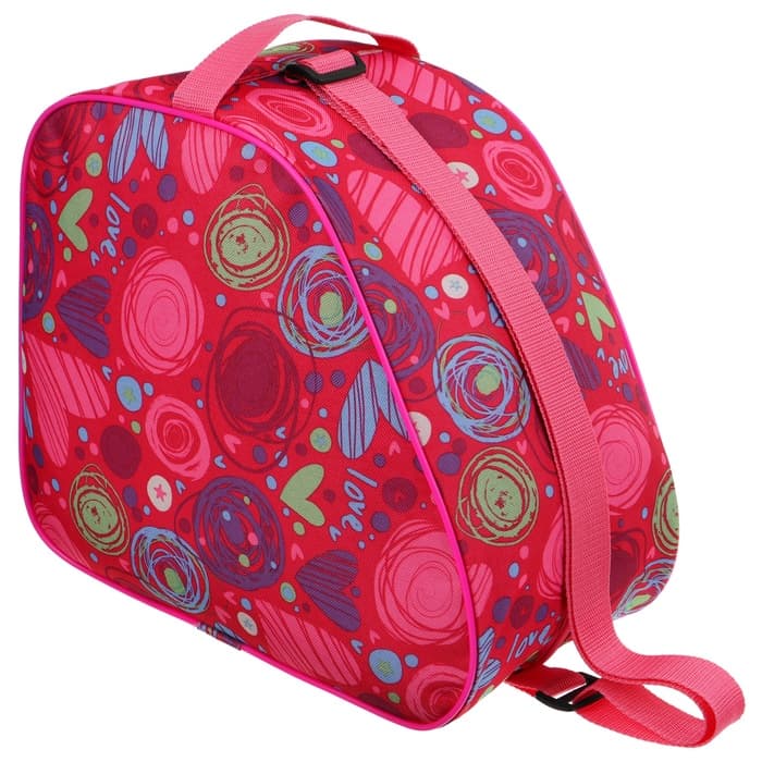Сумка для коньков и роликов, 31×28 см, цвета МИКС