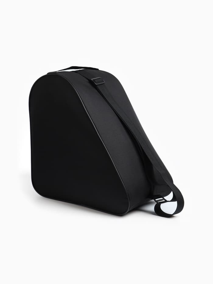 Сумка для коньков и роликов, 38×40 см, чёрная