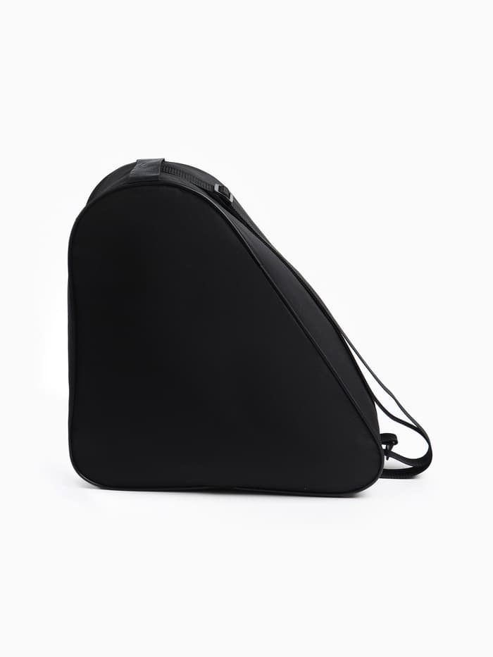 Сумка для коньков и роликов, 38×40 см, чёрная