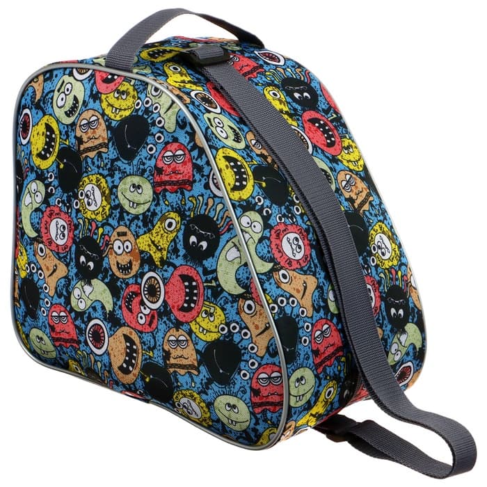 Сумка для коньков и роликов, 31×28 см, цвета МИКС