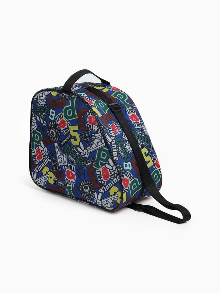 Сумка для коньков и роликов, 31×28 см, цвета МИКС