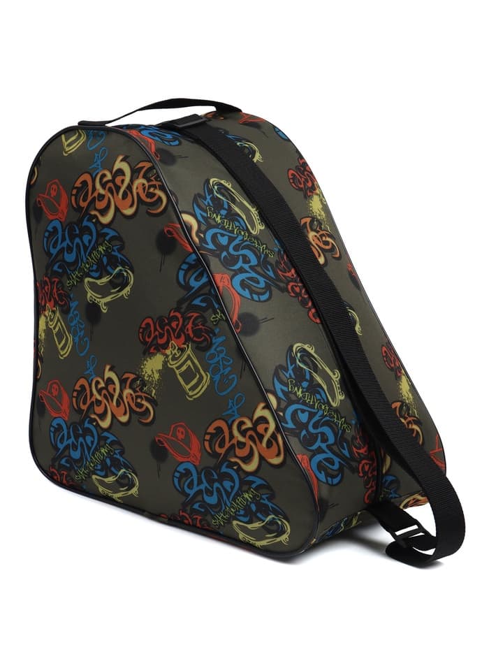 Сумка для коньков и роликов, 38×40 см, цвета МИКС