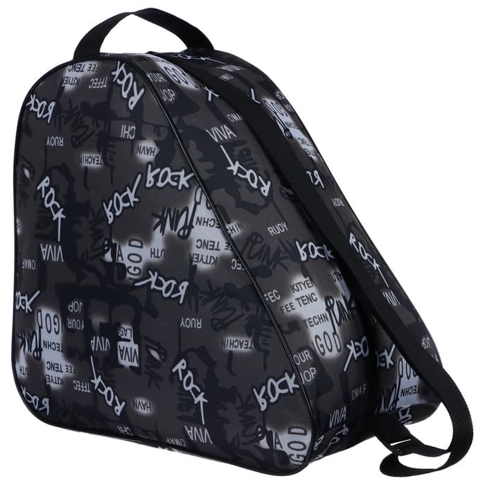 Сумка для коньков и роликов, 38×40 см, цвета МИКС