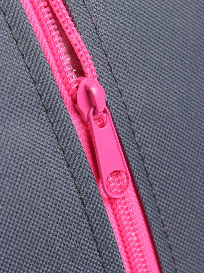 Сумка для коньков и роликов, 31×28 см, розовая, серая