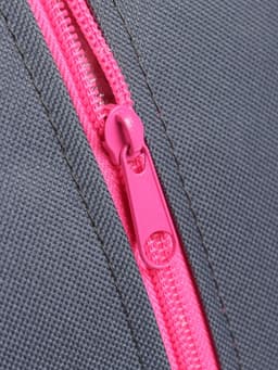 Сумка для коньков и роликов, 31×28 см, розовая, серая