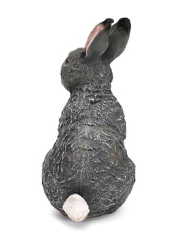Садовая фигура из полистоуна «Заяц полевой», 33×21×18 см