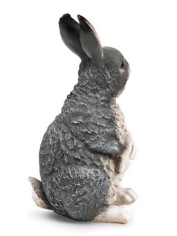 Садовая фигура из полистоуна «Заяц полевой», 33×21×18 см