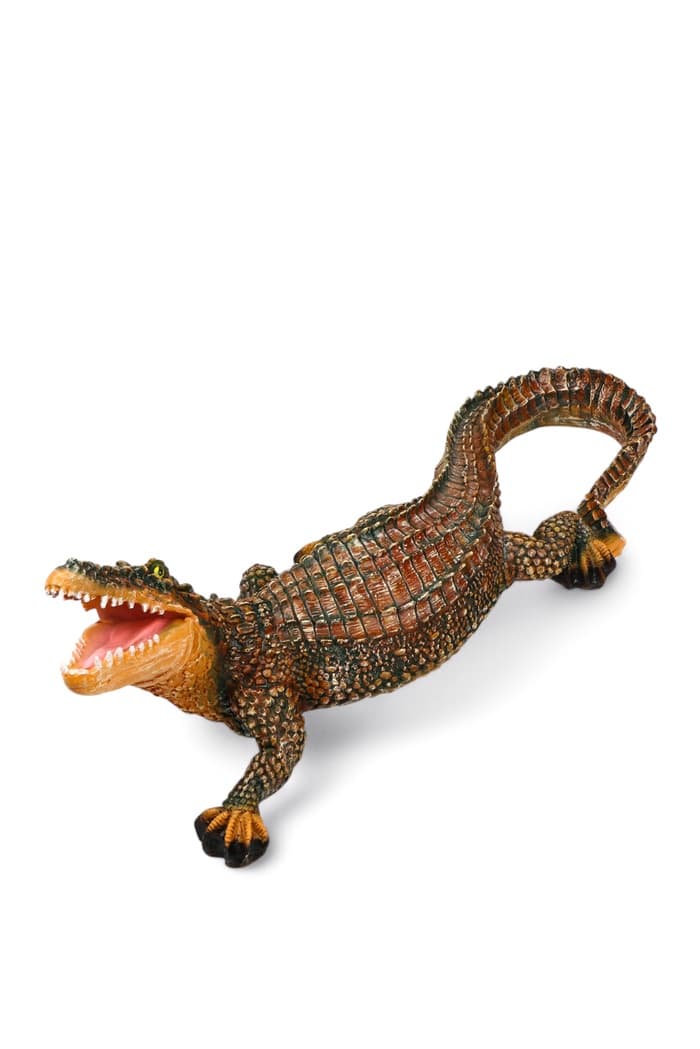 Садовая фигура из полистоуна «Крокодил», 32×83×28 см