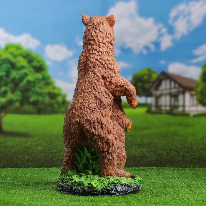 Садовая фигура из полистоуна «Медведи», 58×25×26 см