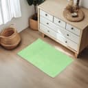 Коврик для дома Доляна «Букли», 50×80 см, зелёный