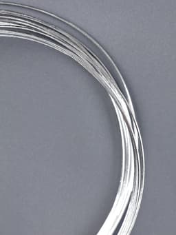 Проволока металлическая для поделок и декорирования, 5 шт. по 80 см, d=1 мм, серебристая