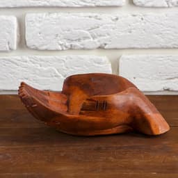 Сувенир дерево «Ладоши» коричневый цвет 20×15×7 см